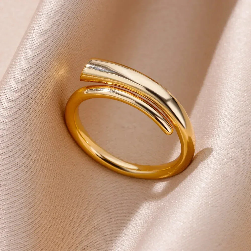 Stainless Steel Rings for Women Waterproof