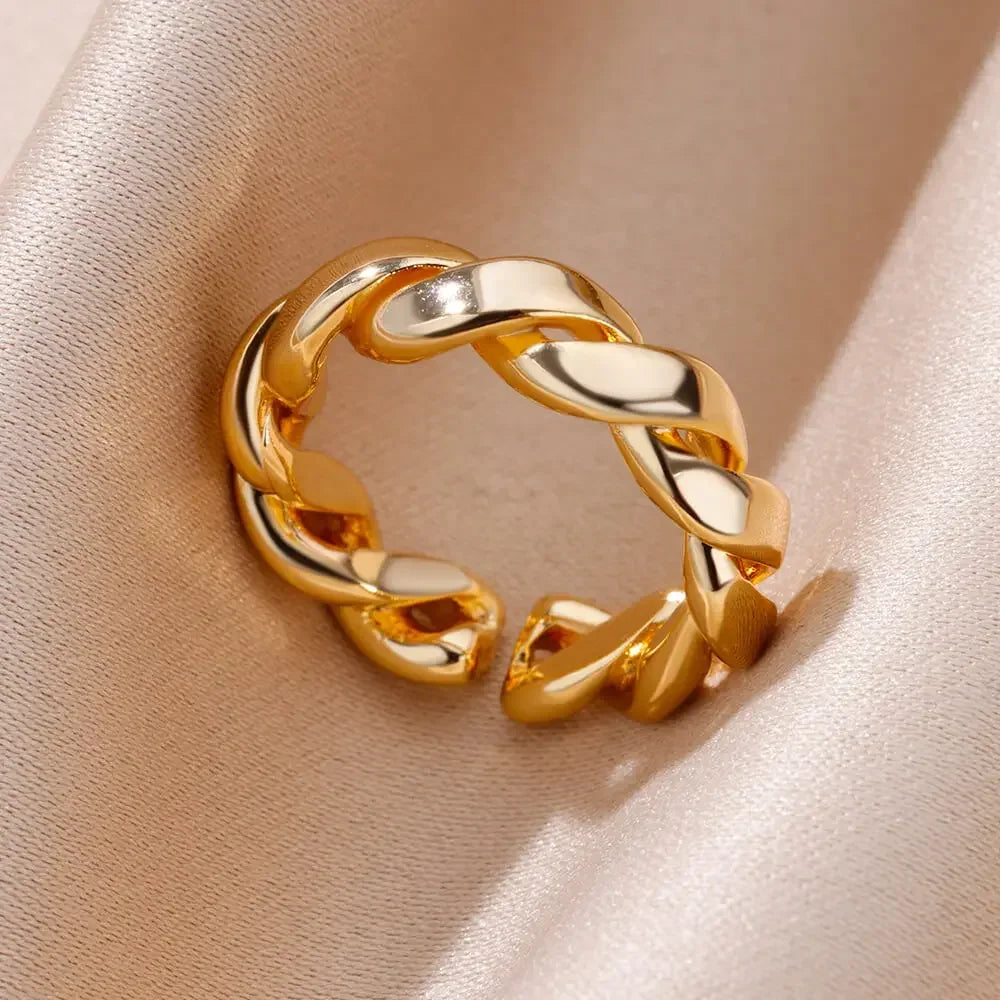 Stainless Steel Rings for Women Waterproof